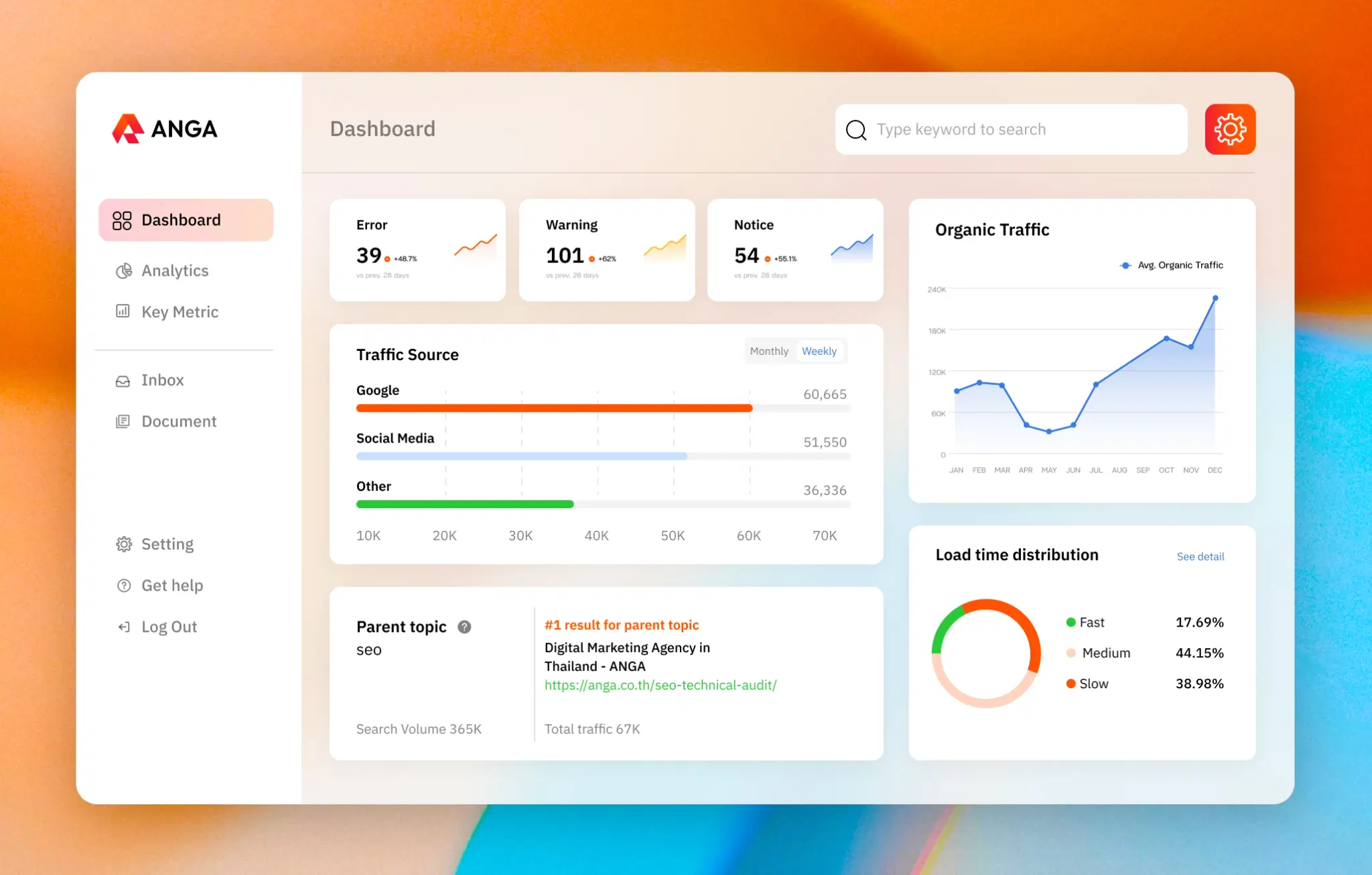 Slider Background